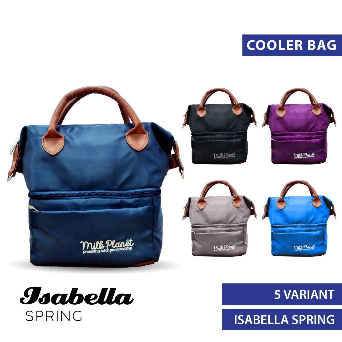 Milk Isabella Spring Insulated Cooler Bagmulti color